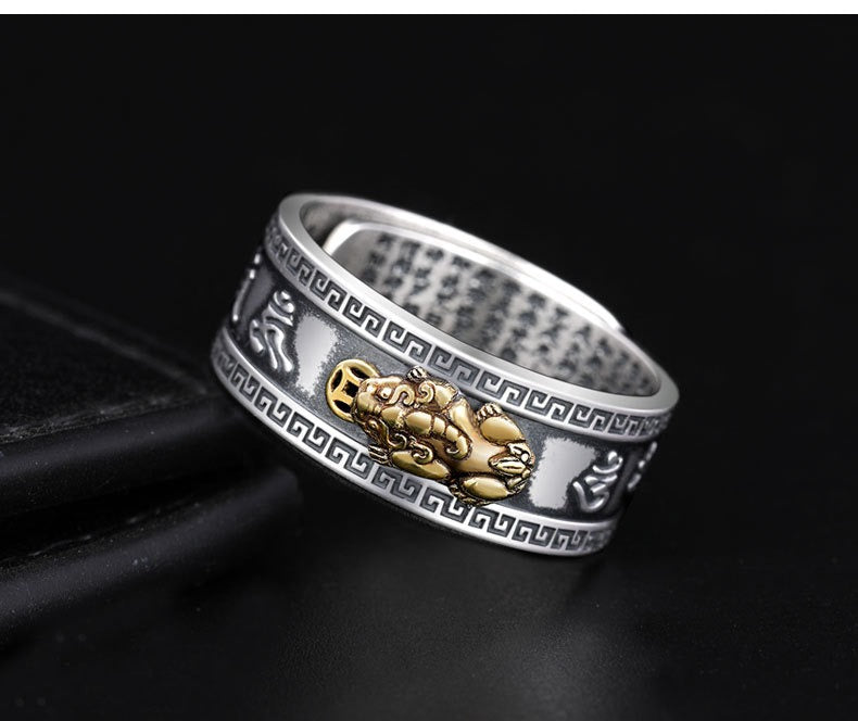 Lucky FengShui PiXiu Wealth Ring