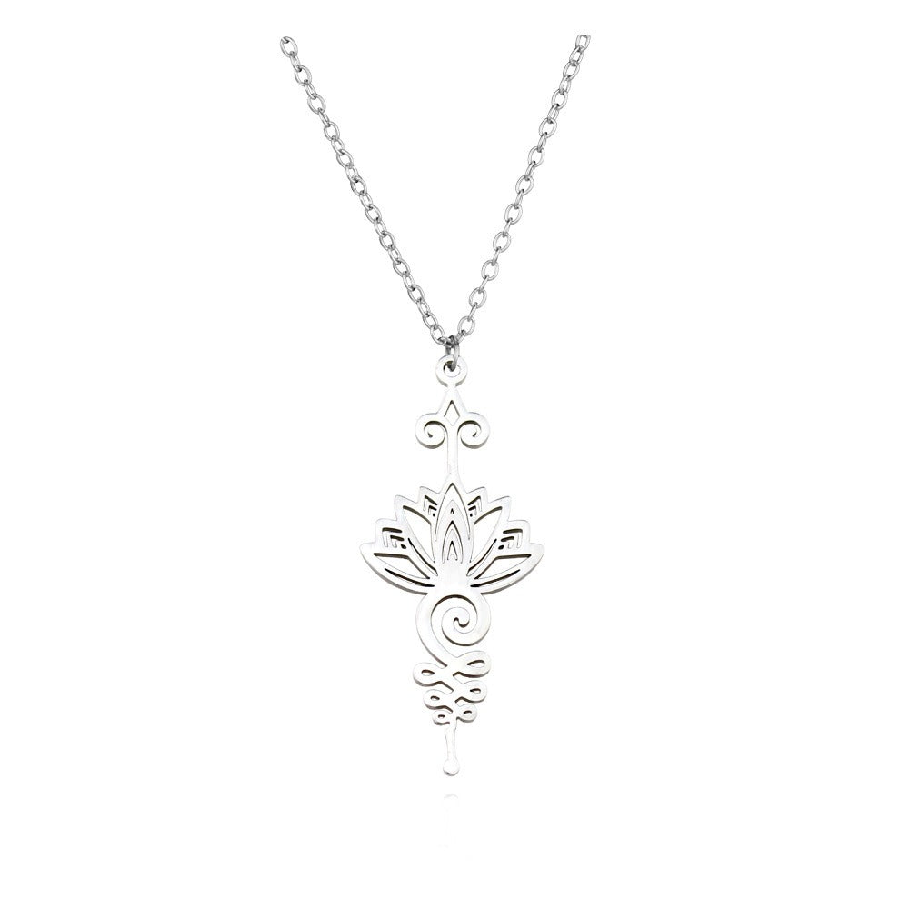 Lotus Luck Wealth Necklace Pendant