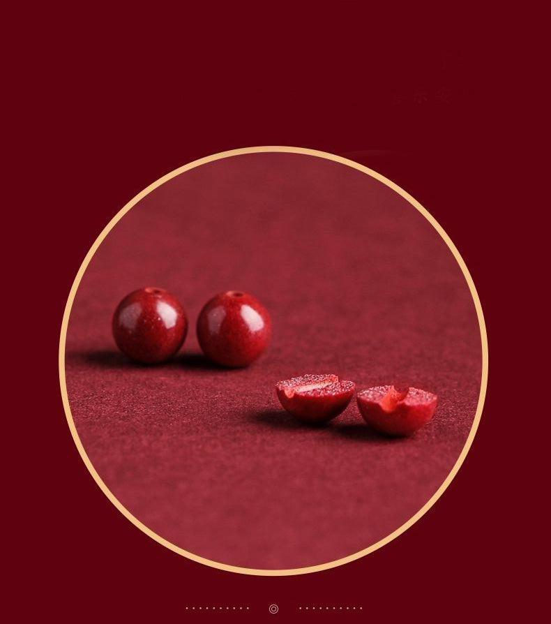 Cinnabar Blessing Red String Golden Infinity Symbol Bracelet Anklet