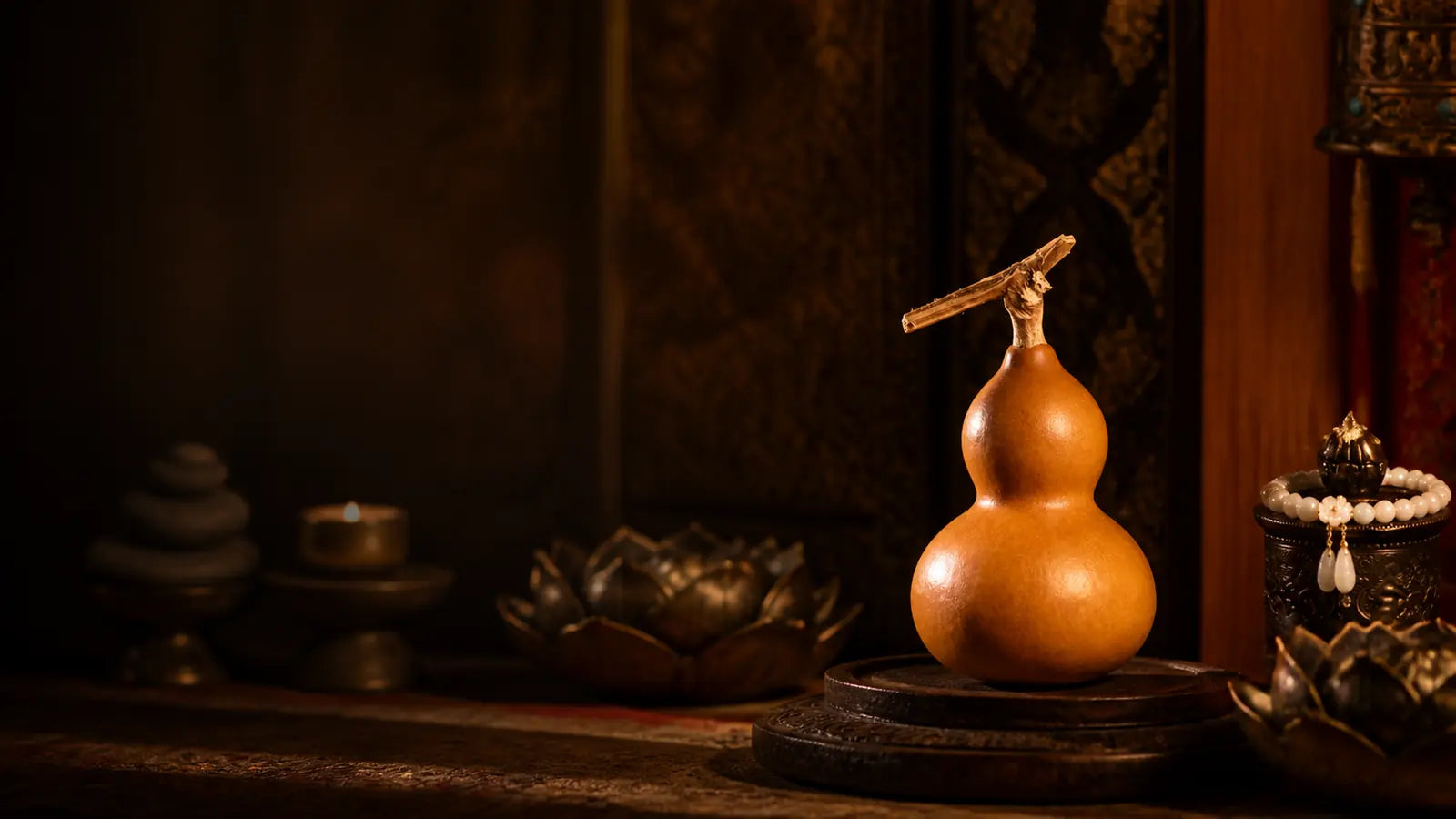 Letimore natural lucky gourd gift